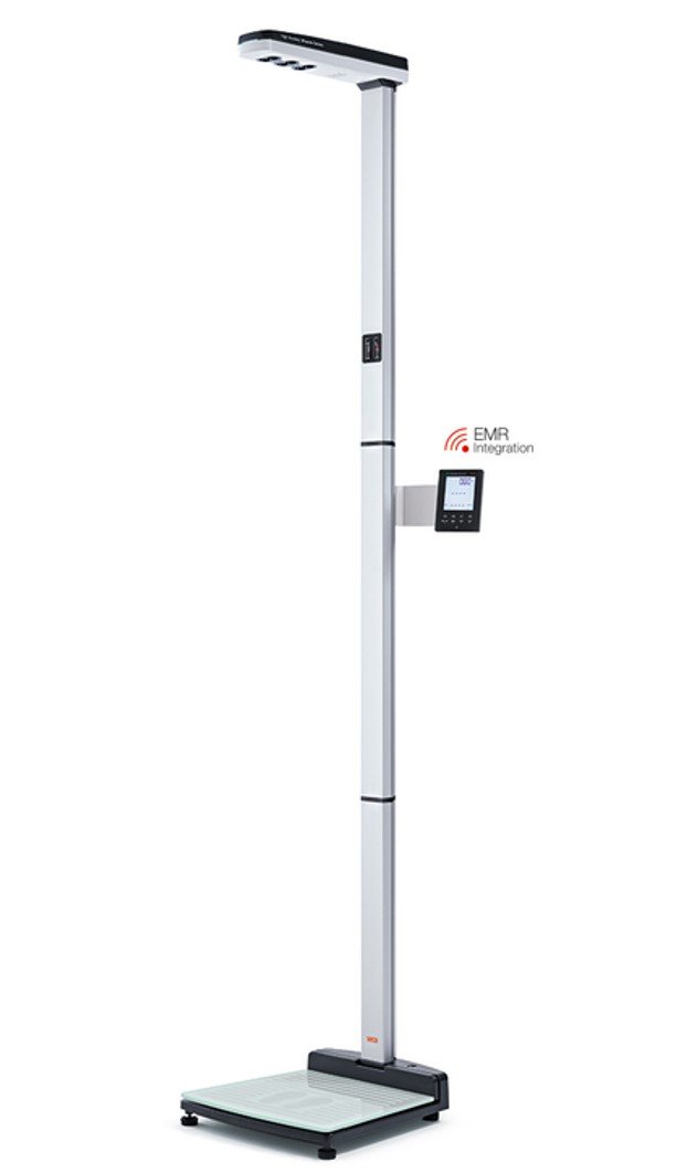 Báscula de columna con estadímetro